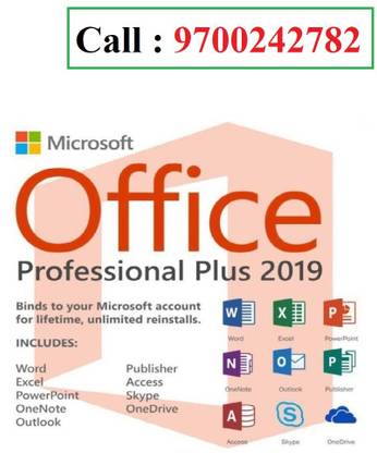 MICROSOFT OFFICE PROFESSIONAL PLUS 2019 LICENSE PRODUCT KEY
