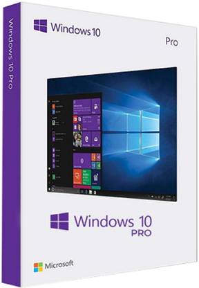 MICROSOFT Windows 10 Pro -Genuine & Legitimate License Key 1PC Lifetime Validity Latest Version Compatible for Windows (Lifetime)