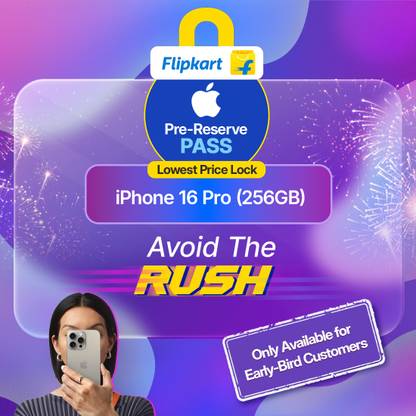 Apple iPhone 16 Pro(256GB) Lowest Price Lock Pre-Reserve Pass