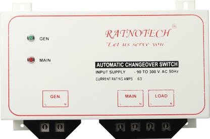 Ratnotech Automatic changeover switch_63Amps_New 63 A Step Dimmer