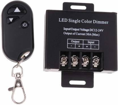 Divinext RF Wireless Remote DC 12V 24V 30A Adjustable Dimmer Switch Control LED Driver Power Supply 30 A Step Dimmer