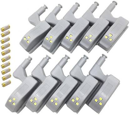 BALRAMA 10pc Wardrobe Hinges LED Light Smart Sensor Door Switch Cabinet Cupboard Closet 5 A Toggle Dimmer