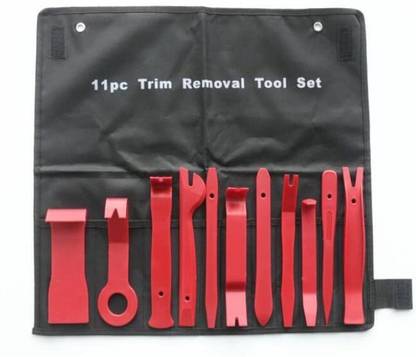 AASONS 11 PCS Auto Trim Removal Tool Kit, Pry Tool Set, Car Panel Tool Din Removal Key