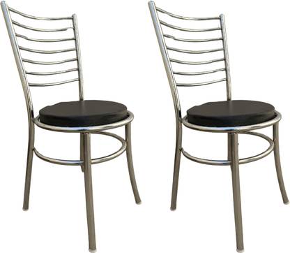 UROBIN Dining Steel office visitor home computer study reception school library chair Leatherette Dining Chair