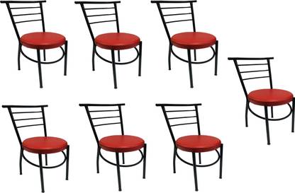 RATISON Student/Stool/Back Support/Work from Home Study Chair Leatherette Dining Chair