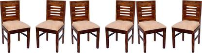 MAA LAXMI Solid Wood Dining Chair