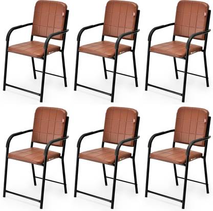 P P CHAIR Multipurpose cast iron comfort setting Dining chair Home Office Study Chair Leatherette Dining Chair