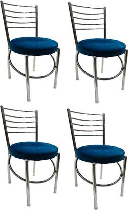 SCHOOL FURNITURE STEEL CHAIR HEAVY DUTY WITH CUSHION SEAT Metal Dining Chair