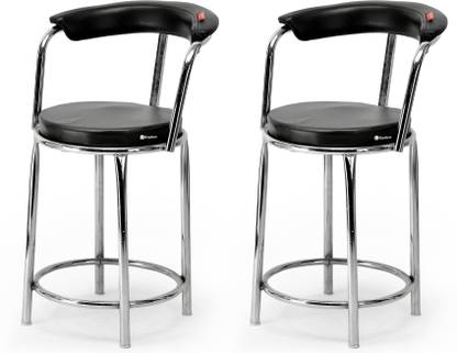 KITHANIA Multipurpose Cafeteria/Doctor/Medical/Office/Shop/Clinic/Hospital/Hotel Stool Leatherette Dining Chair
