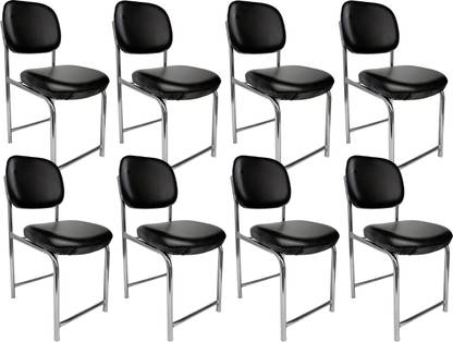RW REST WELL N-Chrome Visitor / Study / Metal Dining Chair