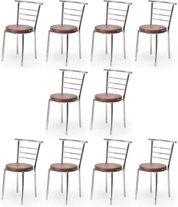 रैटिसन Comfortable Multipurpose Steel Dining/Restaurant/Home/Office/Study Chair डाइनिंग चेयर