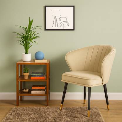 sofynest Aura Fabric Dining Chair