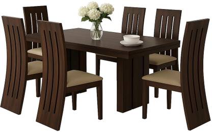 Worldwood Sheesham Solid Wood 6 Seater Dining Set