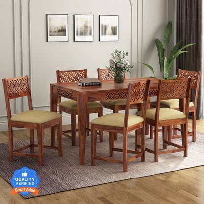 Kendalwood Furniture Solid Wood 6 Seater Dining Set