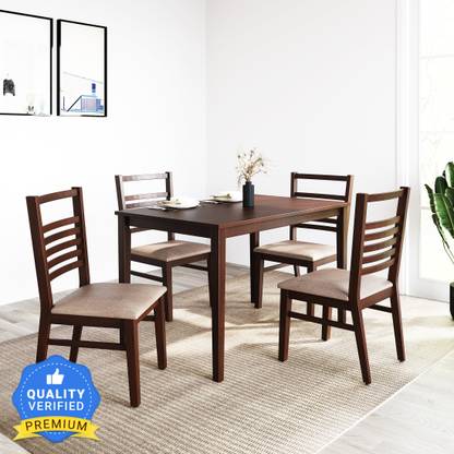 Nilkamal Gem Solid Wood 4 Seater Dining Set