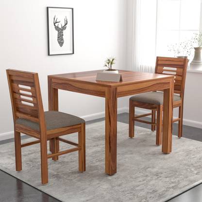 UNITEK FURNITURE Sheesham ( Rosewood ) Solid Wood 2 Seater Dining Set