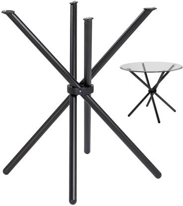 AVRIAN AVRIAN Folding Dining Table, Meeting Table Cafe Table Stand/Legs/Frame for Metal 4 Seater Dining Table