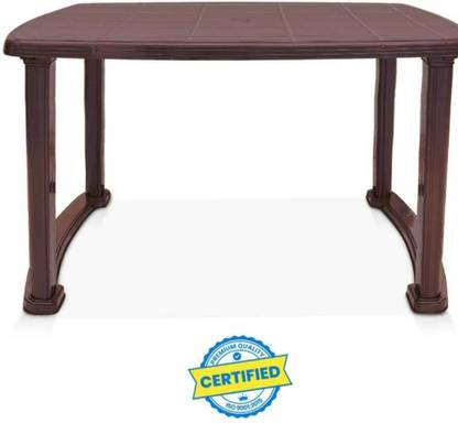 National plasto 201 Plastic 4 Seater Dining Table