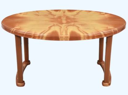 MONITARA Plastic 6 Seater Dining Table