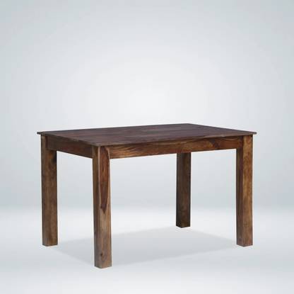 JeenWood Wooden 4 Seater Dining Table Only | Table for Living Room and Kitchen Solid Wood 4 Seater Dining Table