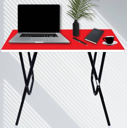 EuroQon Fold Space Saver Foldable Engineered Wood Study Table