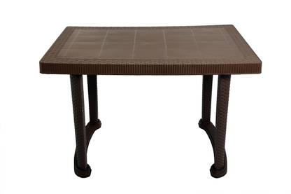 MY GIRAFFE TROFI BROWN Plastic 4 Seater Dining Table