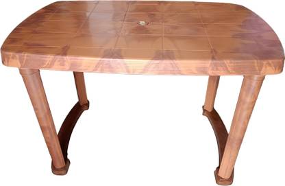 AAMROSE Plastic 4 Seater Dining Table
