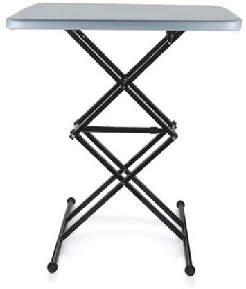 ATTRO Axis Height-Adjustable Multi-Purpose Plastic Table for Study, Dining, Folding Plastic 4 Seater Dining Table