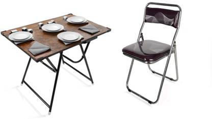 indian armar Engineered Wood 4 Seater Dining Table