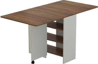 Wood You Engineered Wood 4 Seater Dining Table