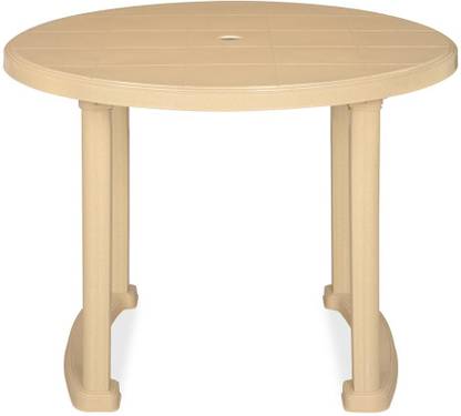 ATOZANTIQUES Plastic 4 Seater Dining Table