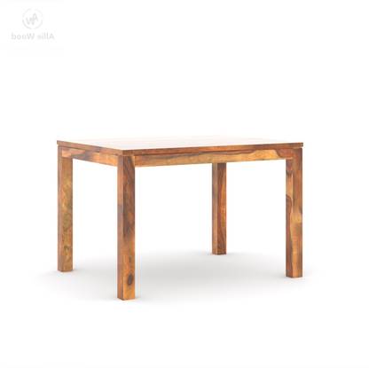 Allie Wood Rosewood ( Sheesham ) Solid Wood 4 Seater Dining Table