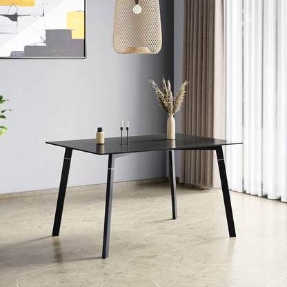 Godrej Interio Aclectic Glass 4 Seater Dining Table