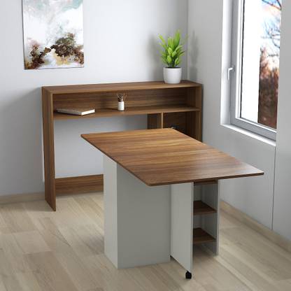 Wood You Engineered Wood 4 Seater Dining Table