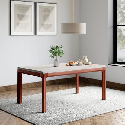 Godrej Interio Terrene Stone 6 Seater Dining Table