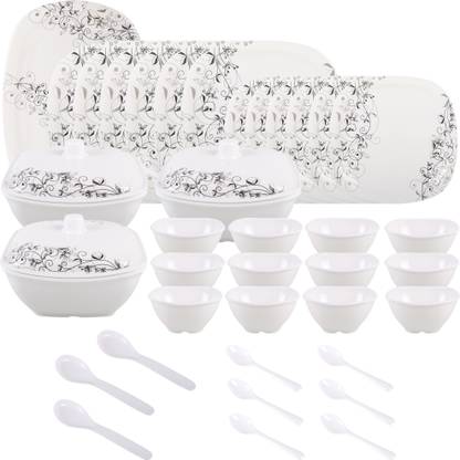 Sigri-wala Pack of 40 Melamin SigriWala Dinner Set