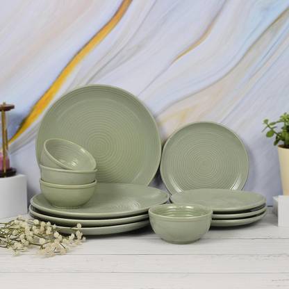 walware Ceramic Ceramic Dinnerware Set Unbreakable Serving Plates & Bowls Dinner Set Dinner Set