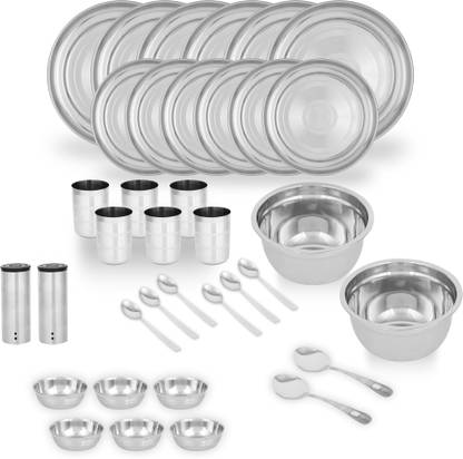 Mitva Pack of 36 Stainless Steel Dinner Set