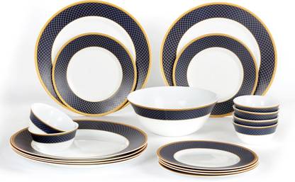 LAOPALA Pack of 19 Opalware Sovrana Dinner Set