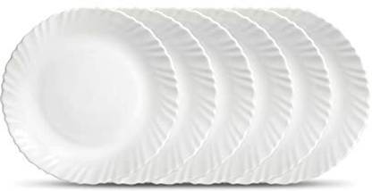 TREANDCARD Pack of 6 Opalware ?Dinner Plate Dinner Set