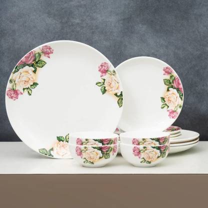 CLAY CRAFT Pack of 12 Ceramic Urmi ECO5 Dinner Set