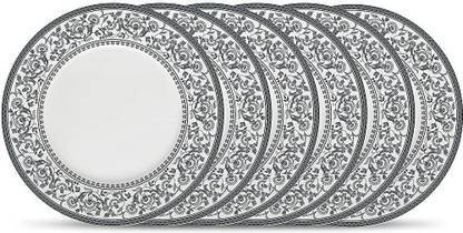 LAOPALA Sovrana Persian Grey Quarter Plate Set Of 6 Quarter Plate