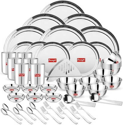 Parage Pack of 51 Stainless Steel Dinner Set