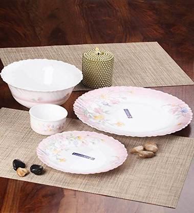Arcopal Pack of 27 Ceramic Dinner Set (Set of 27 Elise) Dinner Set