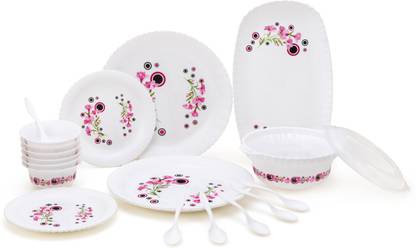 IMPHI Microfiber Dinner set for family set of 21 Dinner Set