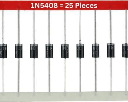 Charohm 1N5408 3A 1000V Power Diode Electronics Components Hobby Kit PN Junction