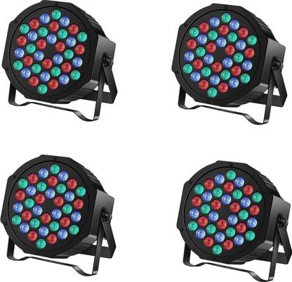 Falconpro21 DJ lights with 36LEDs x 4pcs par light With DMX, best used in festivals etc. Disco Ball Set