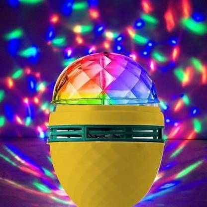 CBGSI tr LED Crystal Rotating Bulb Magic Disco LED Light Rotating Bulb Light by cbgsi Single Disco Ball