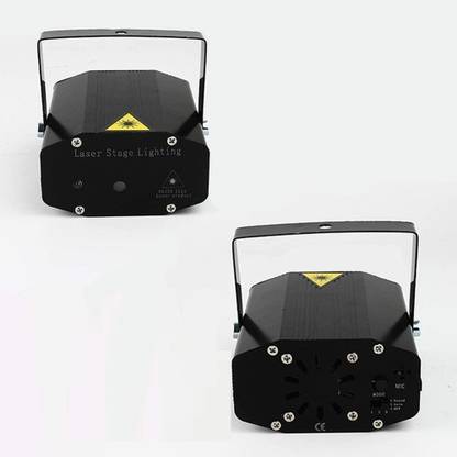 WunderVoX Disco Club Light Mini Laser Projector Rave Stage Lighting Shower Laser Light