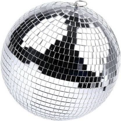 basket47 12 inch mirror ball best for decoration and disco. Single Disco Ball